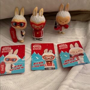 PopMart Coca-Cola Labubu Figures
